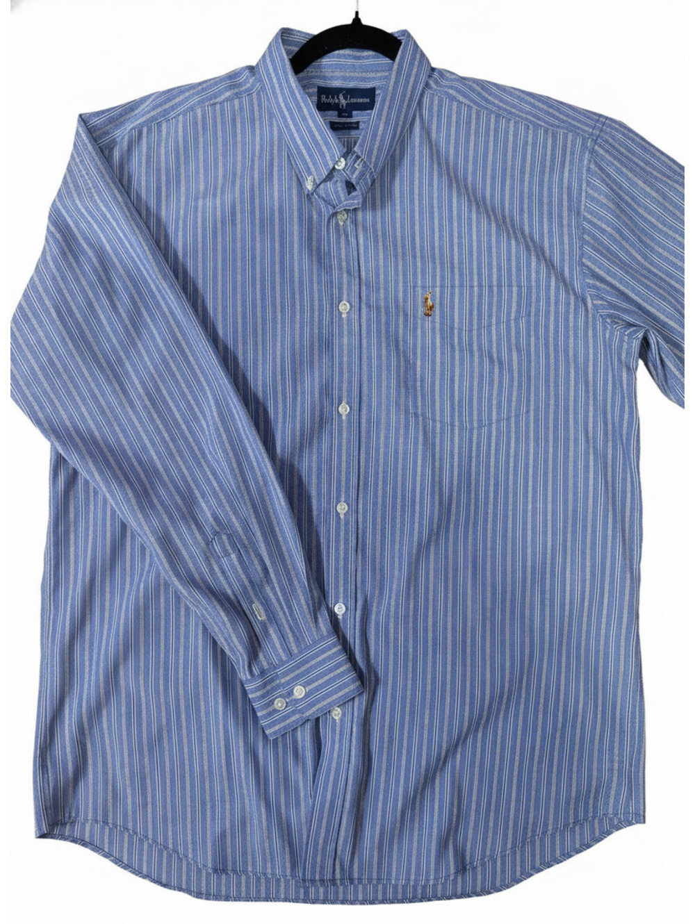 VTG Polo Ralph Lauren Striped Button-up Shirt XXL